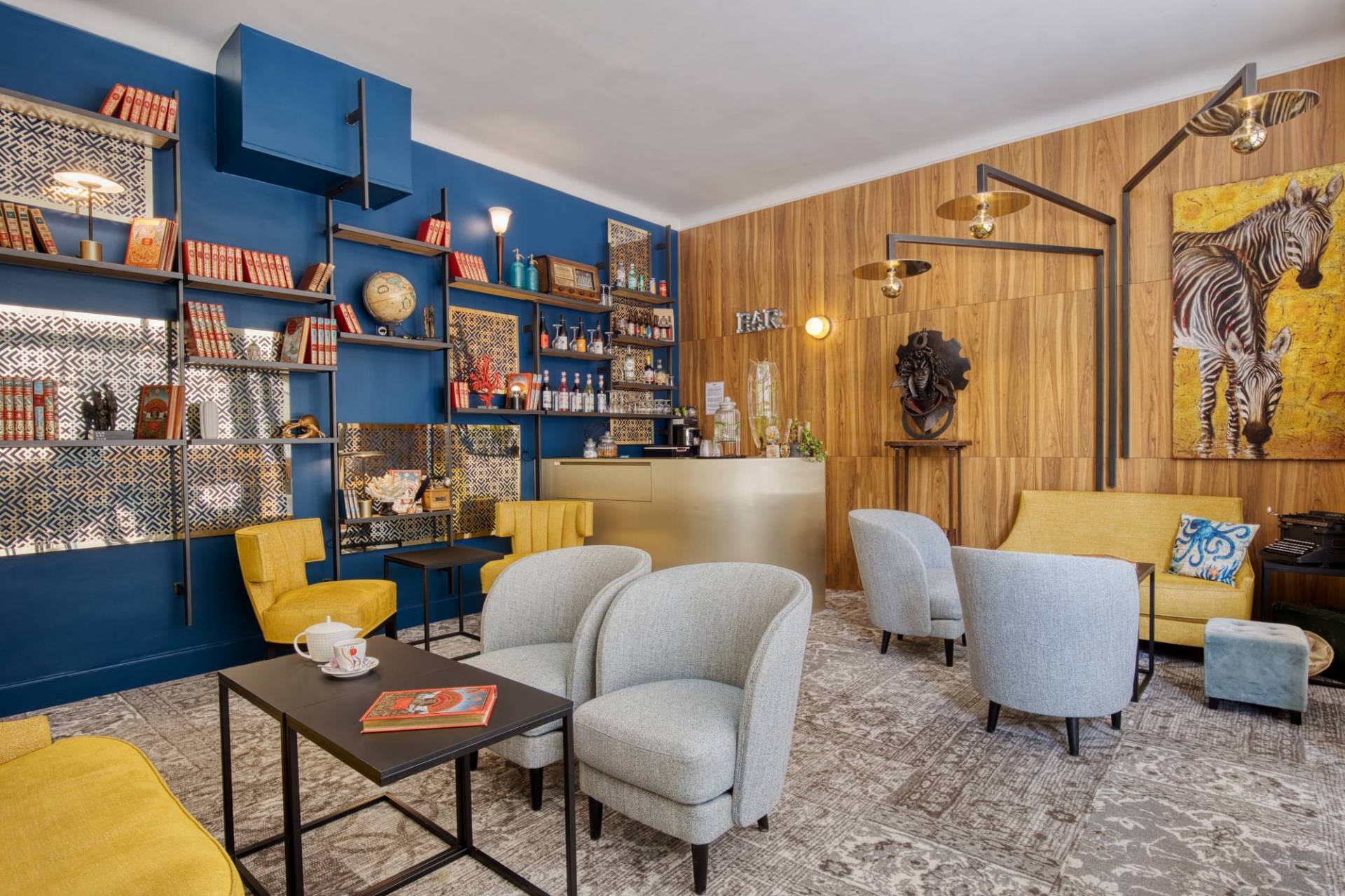 Salon-Lounge | Best Western Hôtel Graslin in Nantes