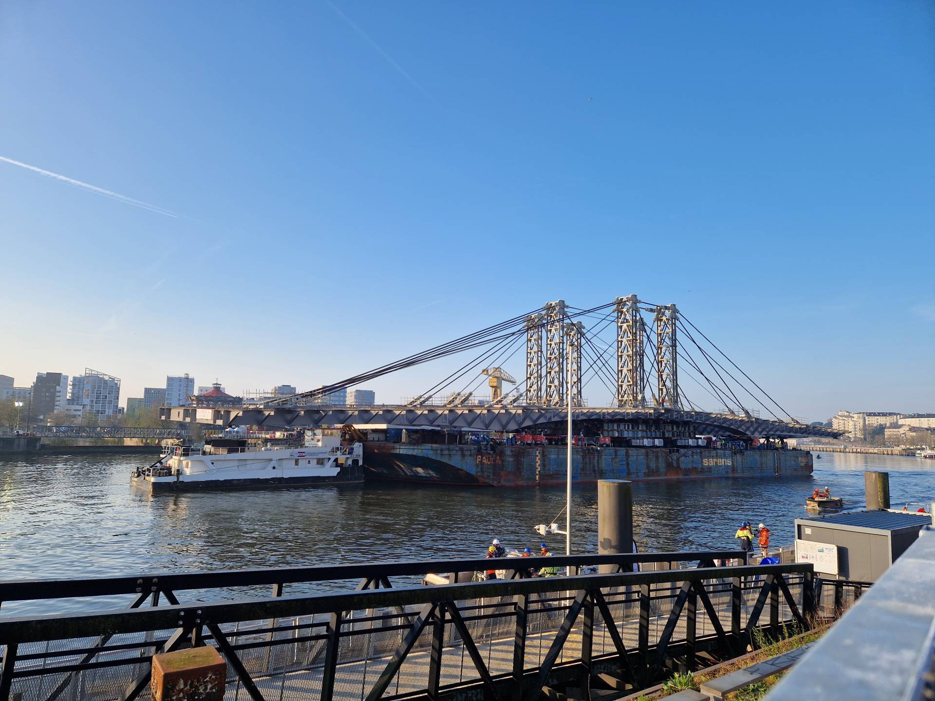 Le pont Anne de Bretagne de Nantes
