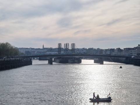 Le pont Anne de Bretagne de Nantes